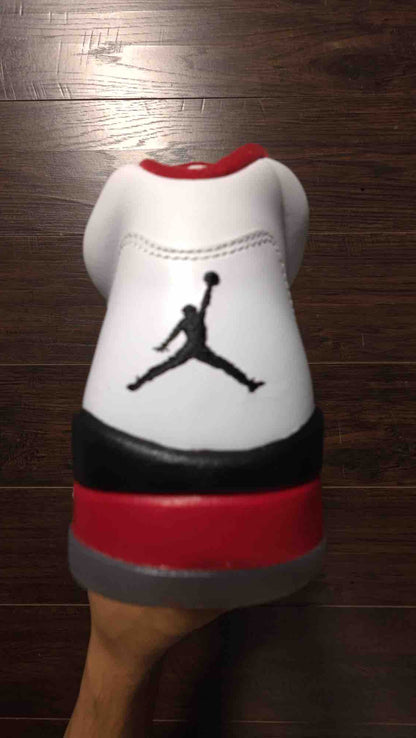 Jordan 5 Retro Fire Red Black Tongue (2013) [NEW] - 9.5 M