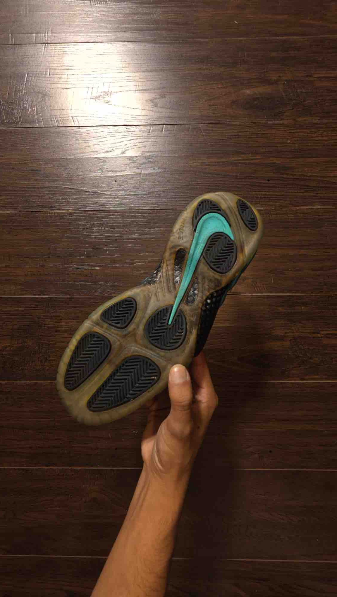 Nike Air Foamposite Pro Electric Blue [USED] - 9.5 M