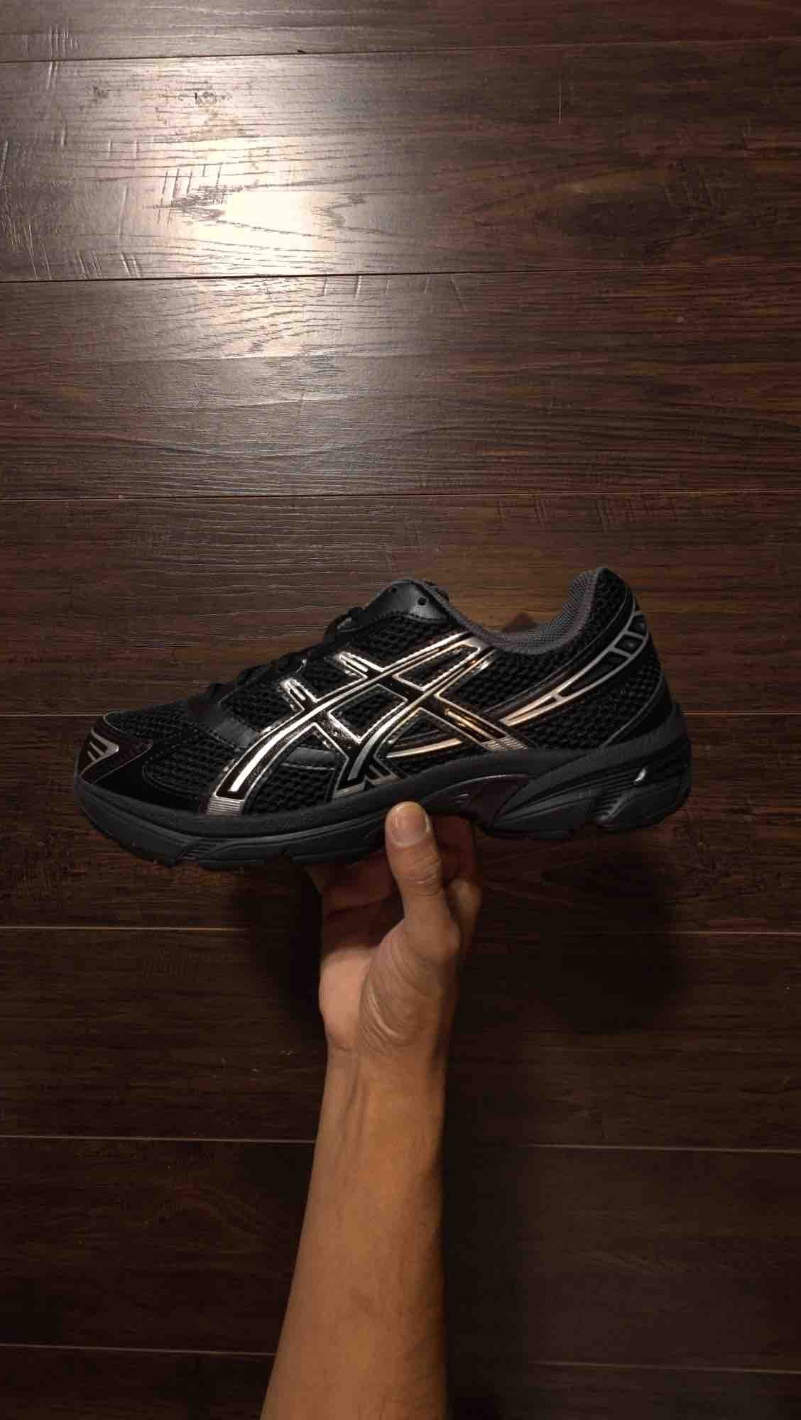 ASICS Gel-1130 Black Pure Silver [NEW]
